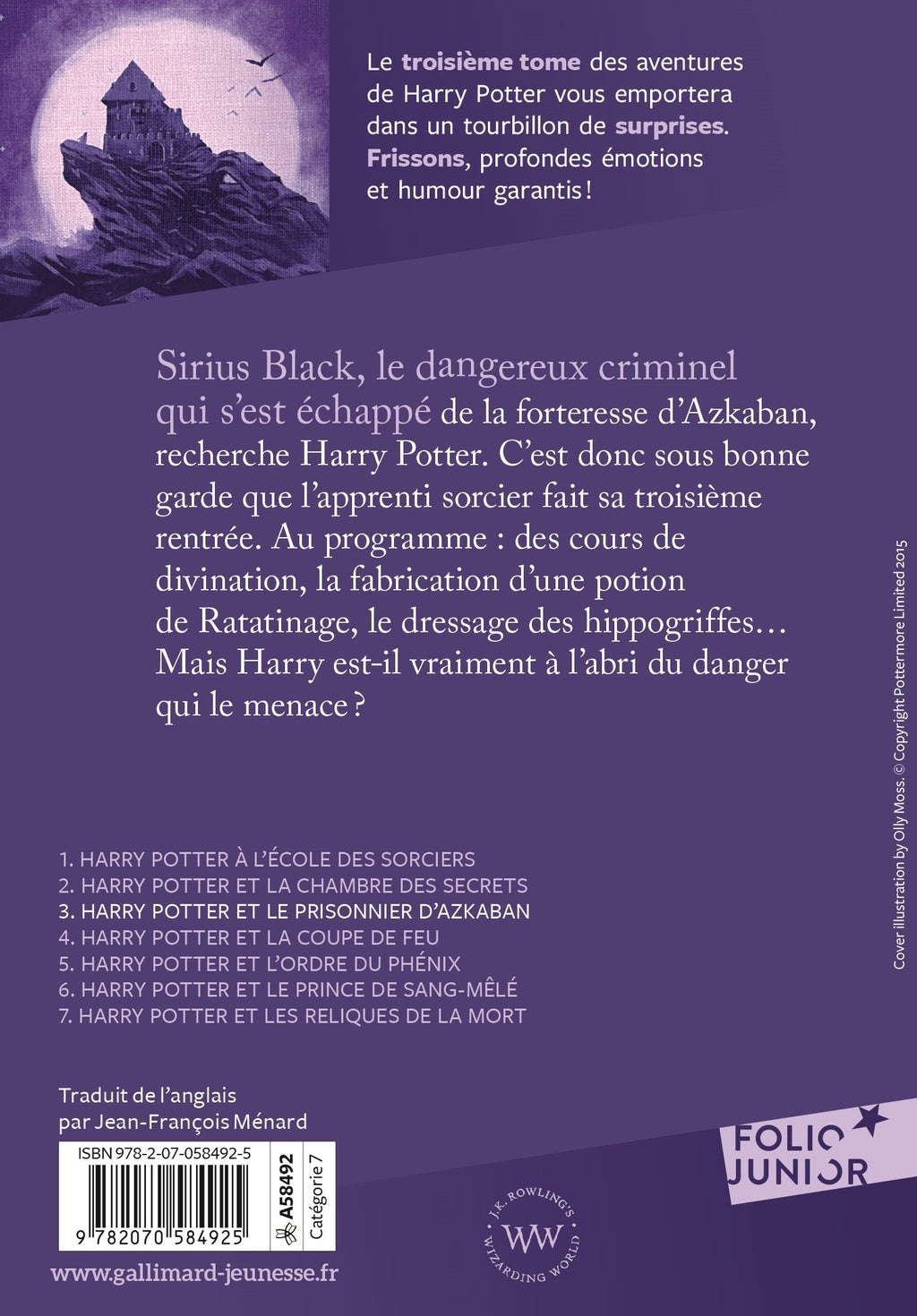 Harry Potter und der Gefangene von Askaban – J.K. Rowling (Band 3) – Taschenbuch