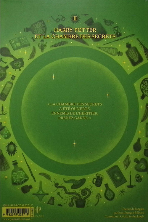 Harry Potter und die Kammer des Schreckens – J.K. Rowling (Band 2) – Taschenbuch