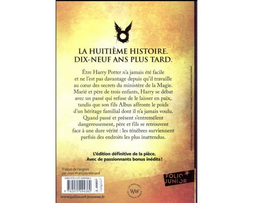 Harry Potter und das verwunschene Kind – Teil eins und zwei – Taschenbuch