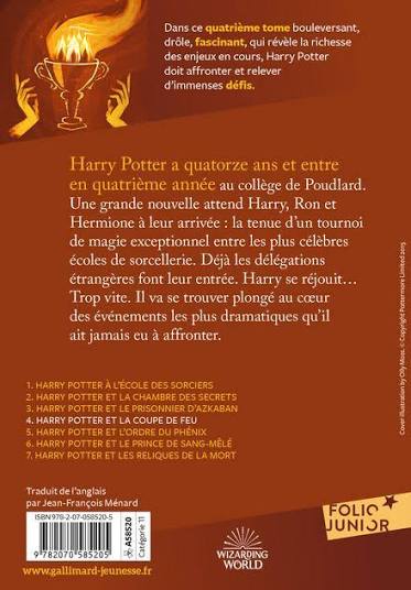 Harry Potter und der Feuerkelch – J.K. Rowling (Band 4) – Taschenbuch